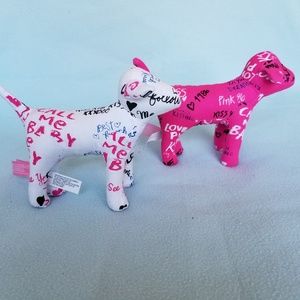 Victoria's Secret PINK Graffiti Plush Dog